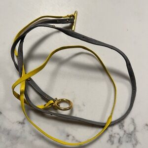 Gray and Yellow Wrap Bracelet